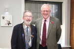 John Baron MP with Billericay Rotary Club President Michael Ginn